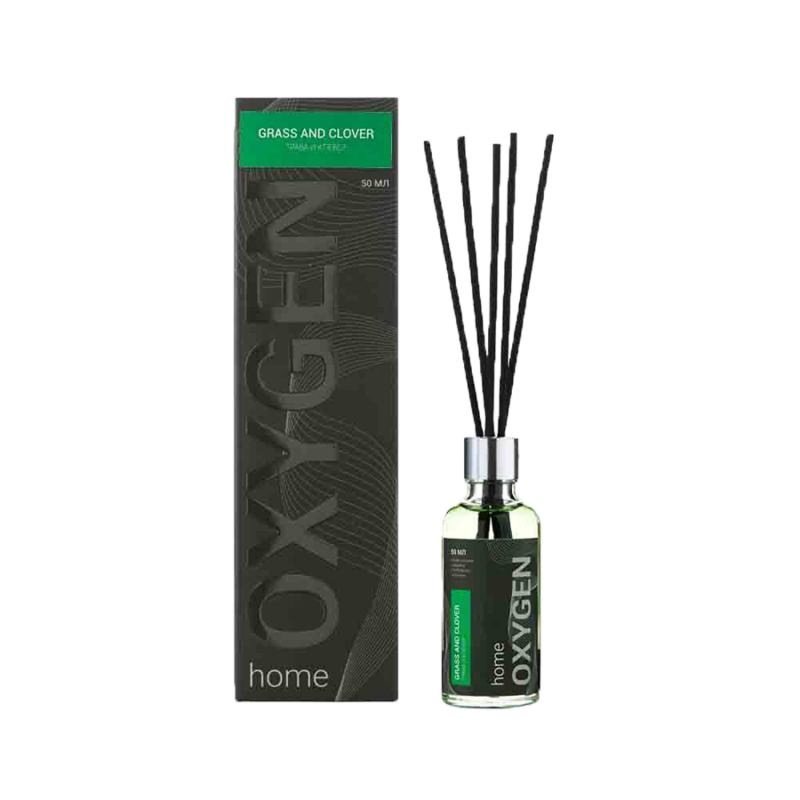 Ароматический диффузор "Трава и клевер" 50мл, Oxygen Home