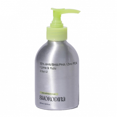 Гель для душа с кислотами и цинком Smorodina