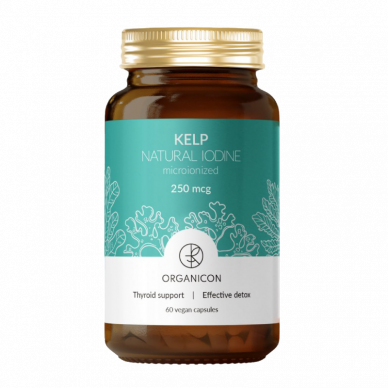 Природная форма йода Kelp Natural Iodine Organicon Liposomal Vitamins