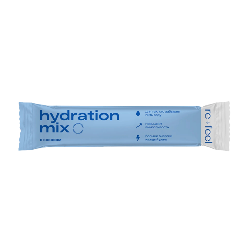 Изотоник электролит в стиках HYDRATION MIX с кокосом (1 шт) ReFeel